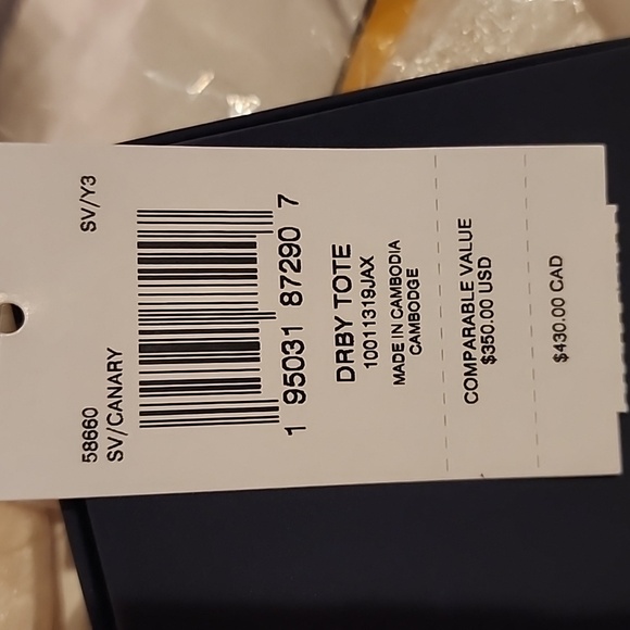 Coach Derby Tote - Canary yellow - Picture 10 of 10